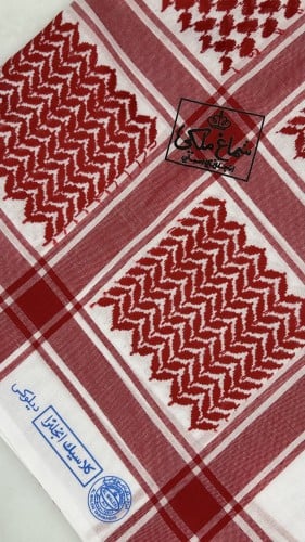 شماغ ملكي ختم اسود صناعة صيني