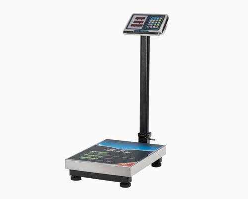 ميزان طبلية الكتروني بشاشة رقمية رف كو 300كجم
