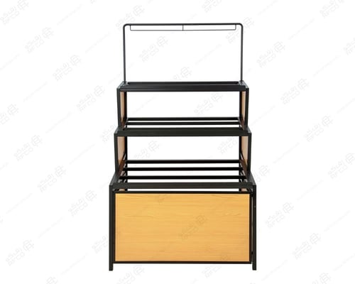 استاند عرض خضروات خشب