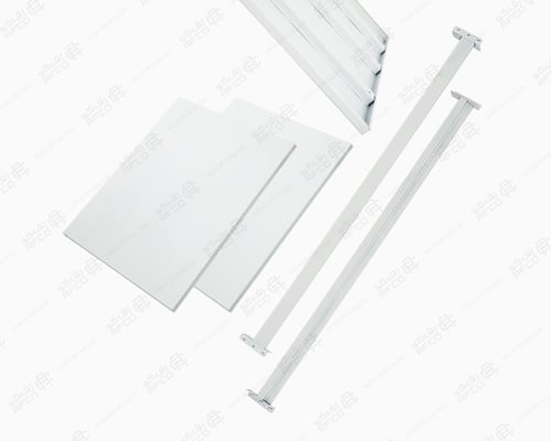 رف إضافي لوحدة رف تخزين حديد