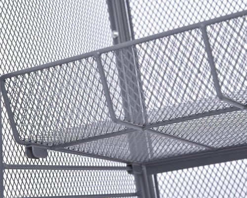 استاند عرض شبكي متحرك 4 رف