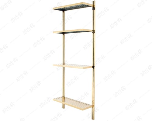 عمود تثبيت رفوف جدارية مفرز استيل