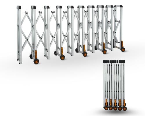 حاجز المنيوم متحرك