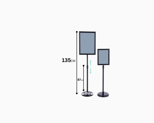 لوحة اعلانية المنيوم متحركة