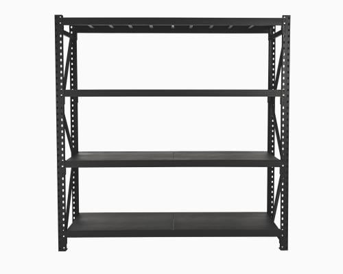 رفوف مستودعات حديد 4 أرفف – حمولة 300 كجم لكل رف -...