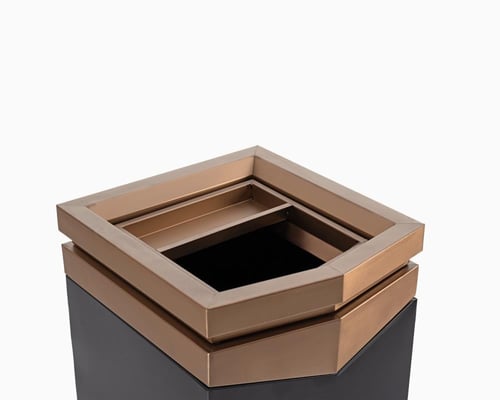 طفاية سجائر و سلة نفايات فندقية فاخرة