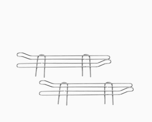 حواجز اطراف رفوف الشبك الكروم