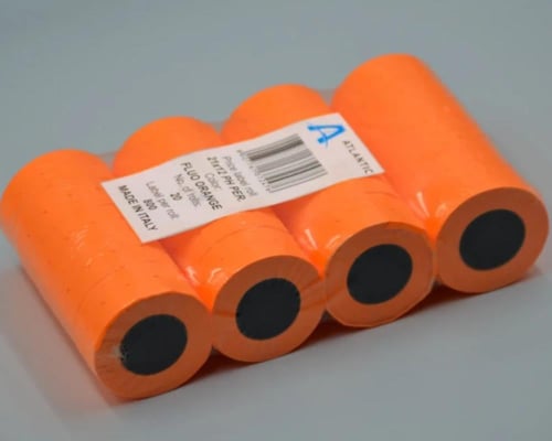 رول مكينة تسعير خط واحد ملون H8 ايطالي - ربطة 20 ح...