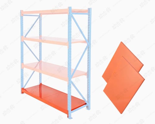 رف إضافي لوحدة رف تخزين حديد