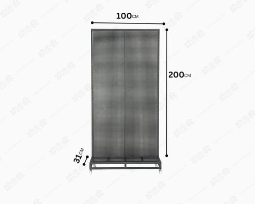 استاند صاج مخرم جهة واحدة 100*200 سم