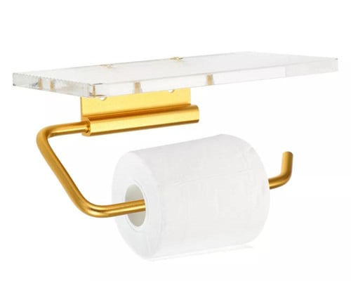 حامل منديل حمام على الجدار