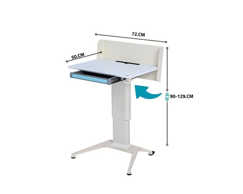 منصة إلقاء المنيوم متحركة