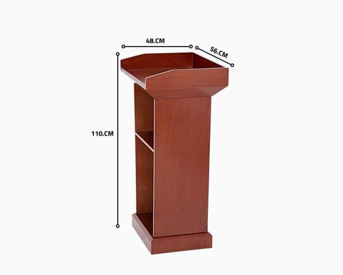 منصة إلقاء خشب. Y001