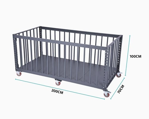 سلة عرض وتخزين منتجات حديد