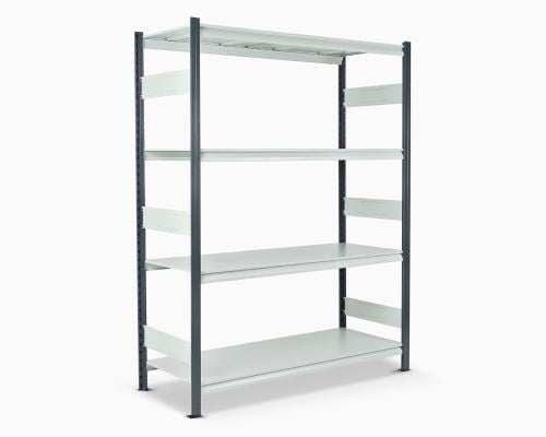 رفوف عرض وتخزين حديثة رمادي مع بيج فاتح حمولة 300...