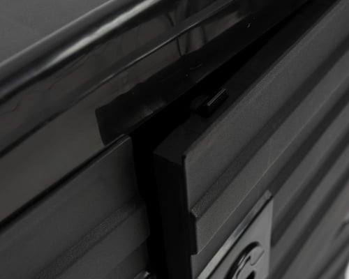 عربة خدمة بلاستيك مغلقة