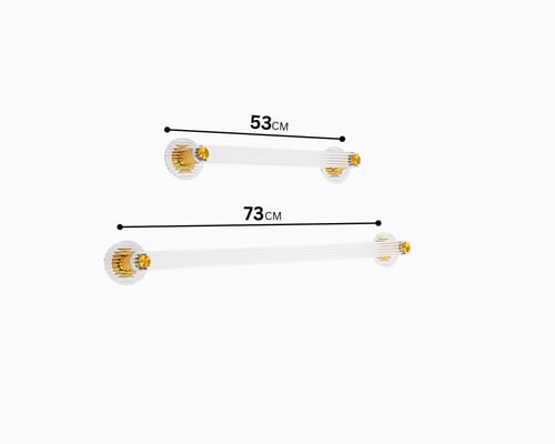 حامل مناشف على الجدار