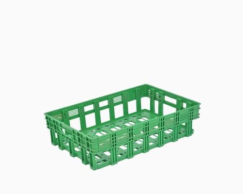 سلة دجاج بلاستيك وطني