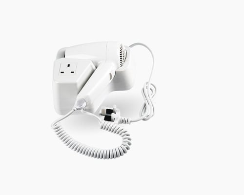 استشوار فندقي على الجدار