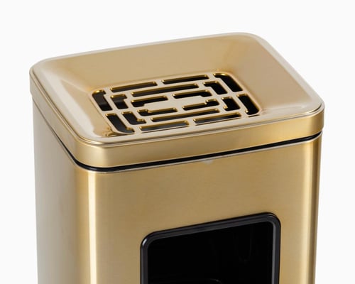 طفاية سجائر مع سلة مهملات فندقية