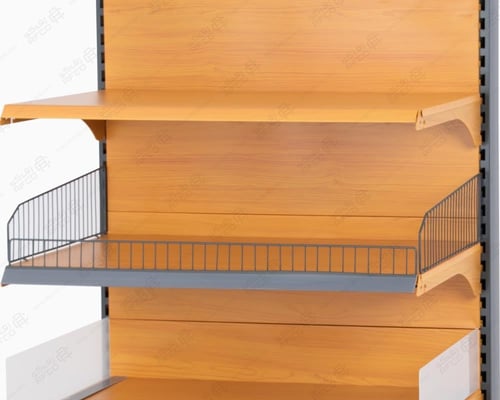 حاجز رف سوبرماركت حديد