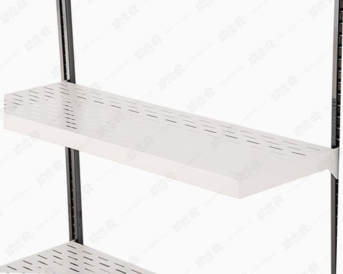 رفوف جدارية على العمود