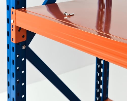 رفوف مستودعات حديد 4 أرفف – حمولة 300 كجم لكل رف -...