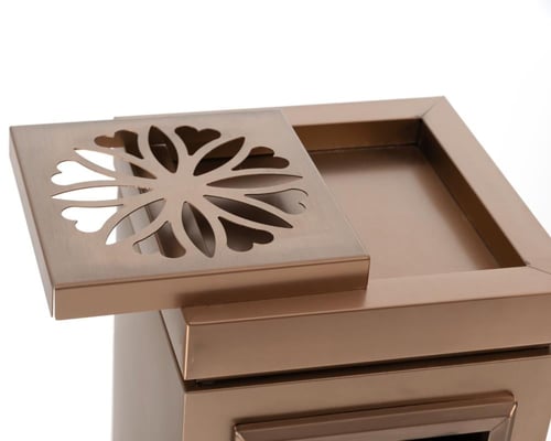 طفاية سجائر وسلة مهملات فندقية فاخرة