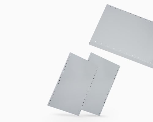 رفوف حديد موديل X حمولات متوسطة