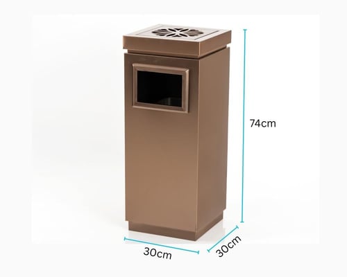 طفاية سجائر وسلة مهملات فندقية فاخرة