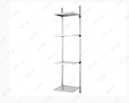 رفوف جدارية على العمود