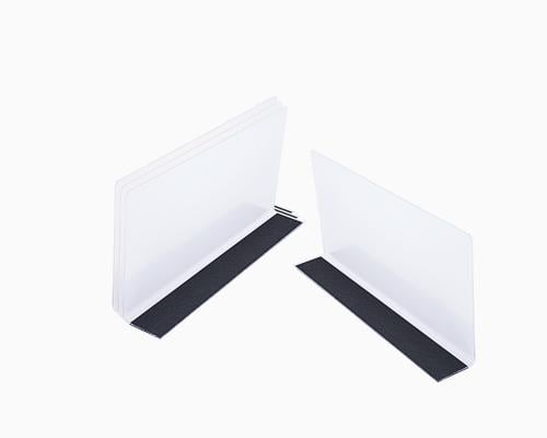 حاجز بلاستيكي بمغناطيس تثبيت على الرف