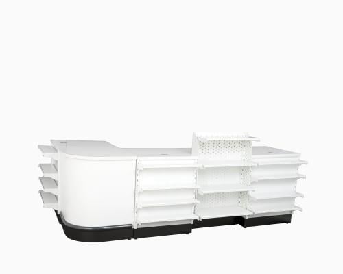 كاونتر كاشير سطح رخام 240 سم