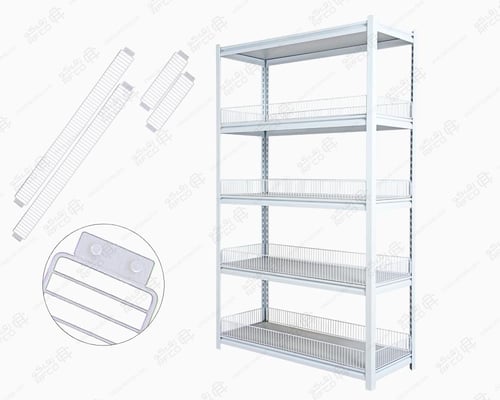 حاجز رف استاند سهل التركيب - حبة