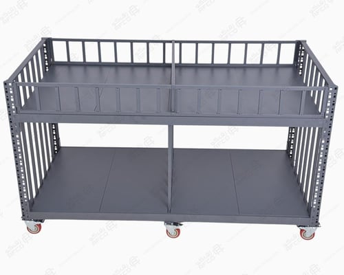 سلة عرض وتخزين منتجات دورين حديد