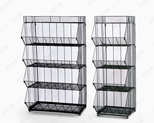 استاند 4 سلة شبك دقيق