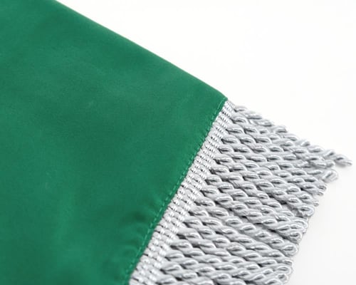 علم المملكة قماش فضي مطرز - داخلي