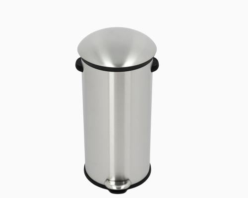 سلة نفاية استيل مطفي قبة 30 لتر