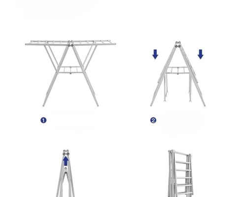 منشر غسيل استيل ثقيل