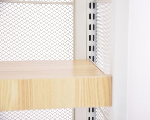 استاند 4 رف ظهر شبك 145*90*34 سم