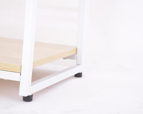 استاند 5 رف ظهر زجاج مخطط