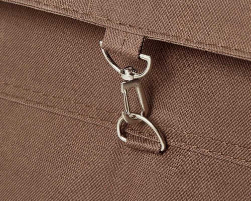 عربة تنظيف حديد 2 كيس نفايات