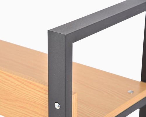 رفوف خشب 3 رف ارتفاع 110 سم