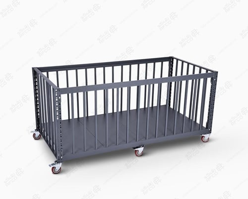 سلة عرض وتخزين منتجات حديد