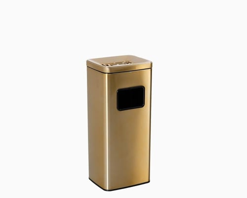 طفاية سجائر مع سلة مهملات فندقية