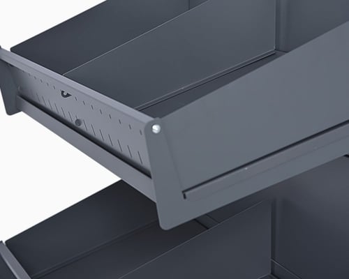 رف سوبرماركت مائل حوض 100*50 مع لوحة اعلانية