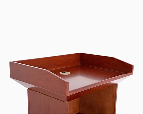 منصة إلقاء خشب. Y001