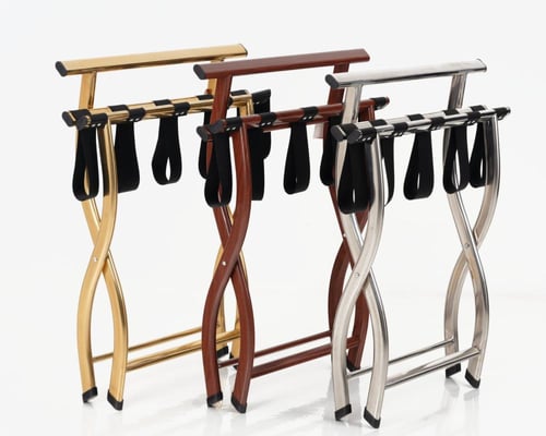 ستاند شنط فندقي فضي