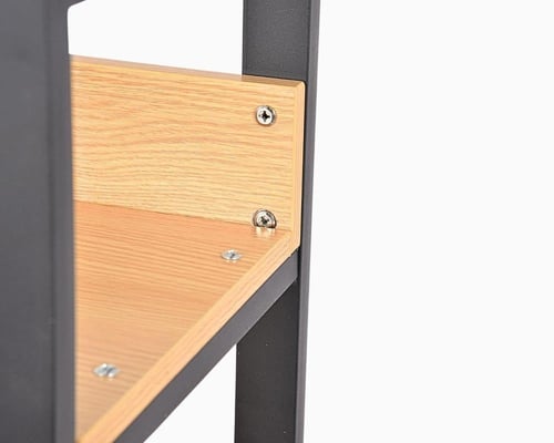 رفوف خشب 3 رف ارتفاع 110 سم