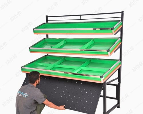 استاند خضار 180 سم - 3دور